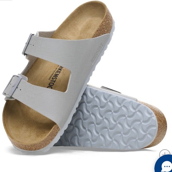 Birkenstock Other - NWT Birkenstock Arizona sandals with Birko-Flor in Stone Coin